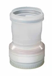 Rookgasketeladapter, Ubbink Rolux 4G, kunststof, flexibel/flexibel, 80mm - 110mm